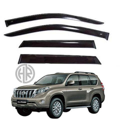 Toyota Prado TXR 2009 Air Press Sun Visors Weather Protection Upgrade