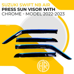 Suzuki Swift (2022) Air Press Window Visors Durable & Aerodynamic Design