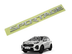 KIA Sportage Chrome Bonnet Emblem Stylish Exterior Enhancement