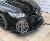 Honda Civic Reborn Front Splitter Premium Bumper Lip Spoiler