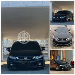 Honda Civic Rebirth Front Splitter Premium Bumper Lip Spoiler
