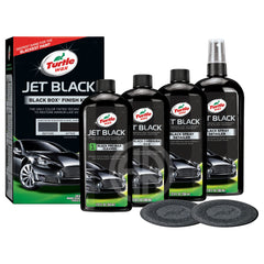 Turtle Wax 5 in 1 Car Cleaning Kit Jet Black Finish for Cars