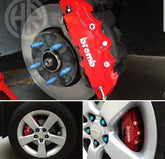 Brembo Style Small Brake Caliper Covers Sporty Look for All Cars