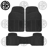 Universal Car Floor Mats for All Cars Waterproof & Durable (3 Pcs Set)