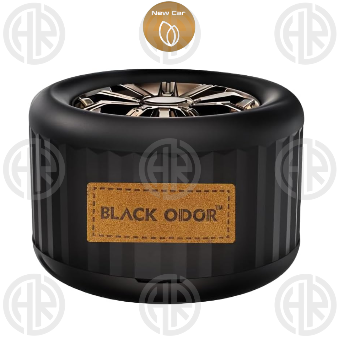 Black Odor Lucky Wheel Car Interior Freshener 45g