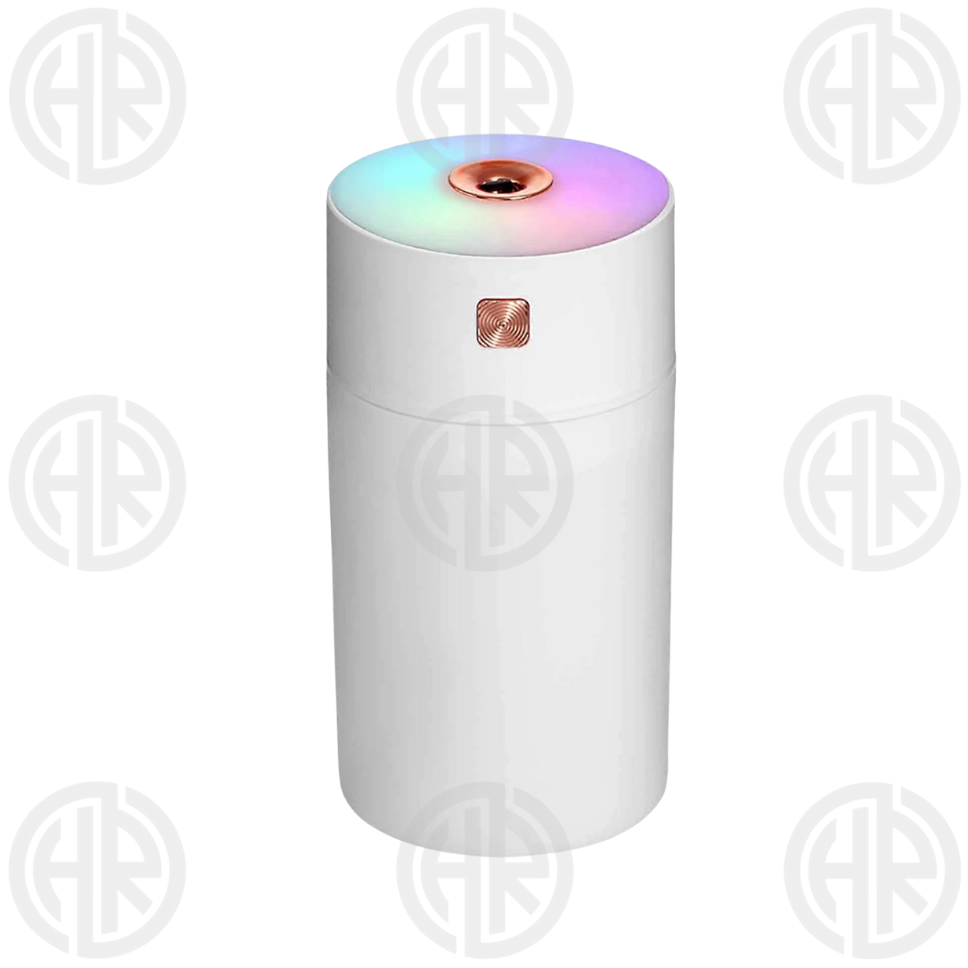 Rainbow Cup USB Mini Car Humidifier Ultrasonic Mist & LED Lights