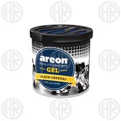 Areon Black Crystal Gel Perfume Fresh Scent for Cars & Rooms