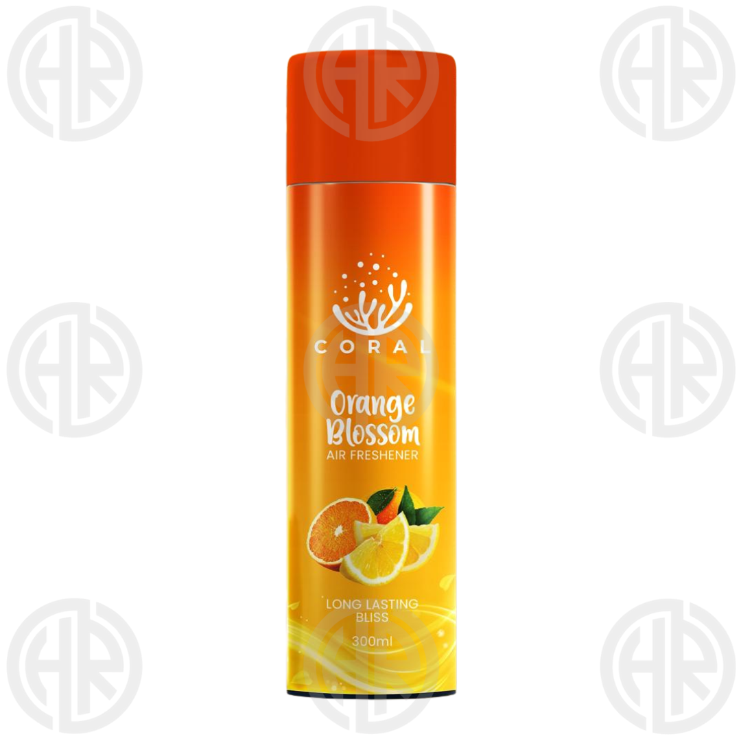 Coral Air Freshener Orange Blossom (300ml) Sweet & Long Lasting Scent