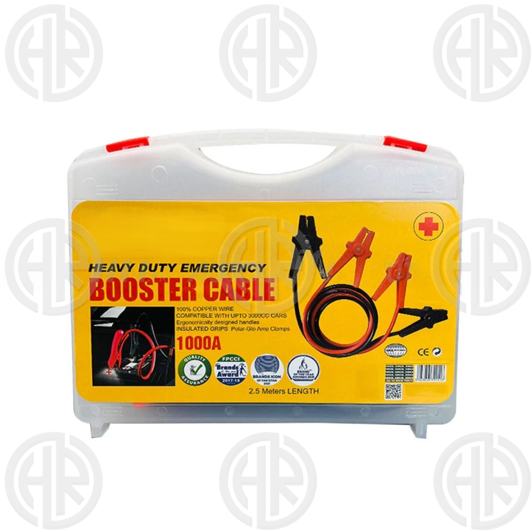 Car Booster Cable 1000 AMP Strong & Long Lasting Jump Start Cables
