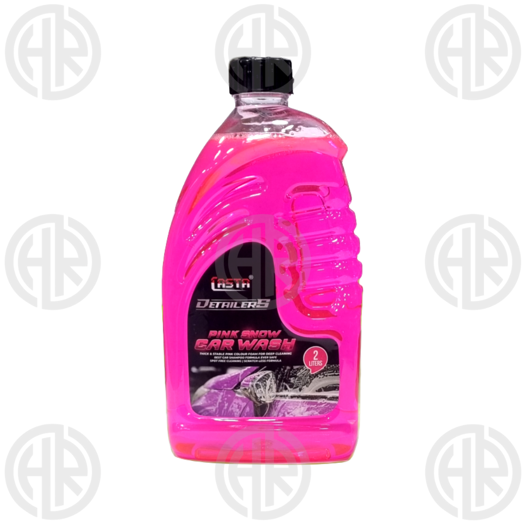 Casta Detailer Pink Snow Foam Car Wash Shampoo 2L Premium High Foaming, Scratch Free, Long Lasting Shine