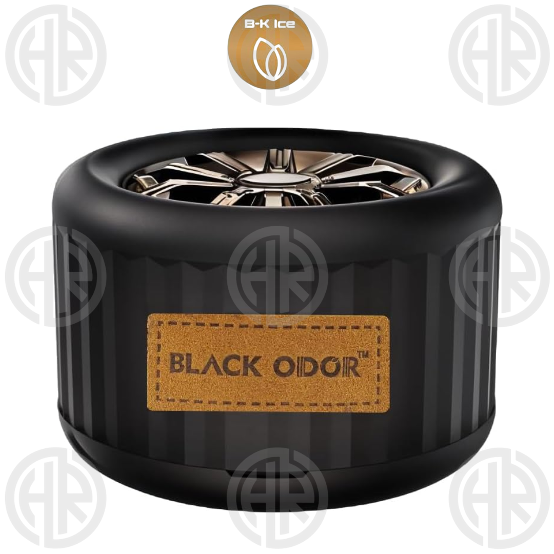 Black Odor Lucky Wheel BK Ice Air Freshener Long Lasting Car Fragrance (45g)