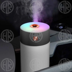 Rainbow Cup USB Mini Car Humidifier Ultrasonic Mist & LED Lights