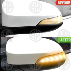 Toyota Side Mirror Neon LED Signal Lights Sleek Bright & Durable