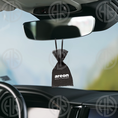 Areon Black Crystal Pearls Hanging Perfume Car Interior Fragrance