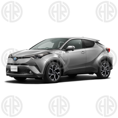 Toyota C-HR Premium 7D Floor Mats Black Car Mats 2017-23