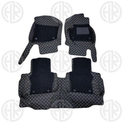 Honda City 2022-24 9D Floor Mats Elegant Black Long-Lasting