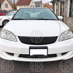 Honda Civic CF4 Front Grill (2001–2004) Durable ABS Plastic Upgrade