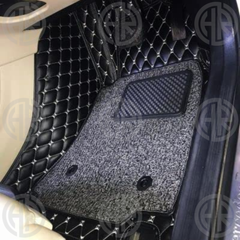 MG HS 9D Floor Mats Black Luxury Custom Fit (2020–2022)