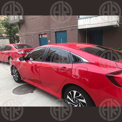 Honda Civic X Carbon Fiber Quarter Panel Trim Premium Exterior Upgrade