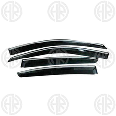 Suzuki Cultus (2006–2016) Chrome Air Press Window Visors Stylish Upgrade