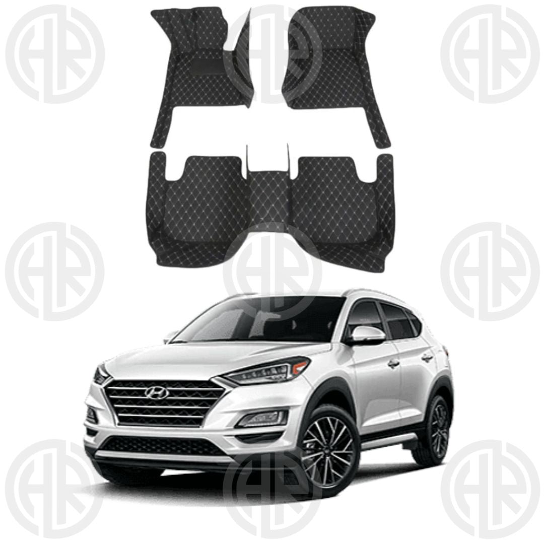 Hyundai Tucson 7D Floor Mats (2020-21) Waterproof Non Slip