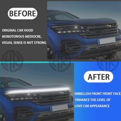 Car LED Bonnet Strip Light Flexible Daytime Running Lights (Universal Fit)