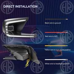 Honda Civic LED Fog Light DRLs V2 (2022, 11th Gen) Premium Illumination & Modern Style