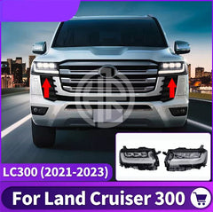 Toyota Land Cruiser OEM Head Lamps LC300 Left SideToyota Land Cruiser LC300 OEM Head Lamp – Left Side | Genuine Replacement Light