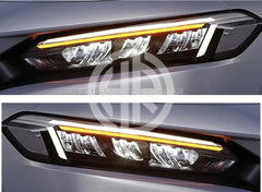 LED RS Headlight Set for Honda Civic 2022 – Premium LED Lights for Enhanced Style & Visibility