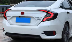 Honda Civic X Backlights Dragon Style – Premium LED & Projector Tail Lights for Modern Style