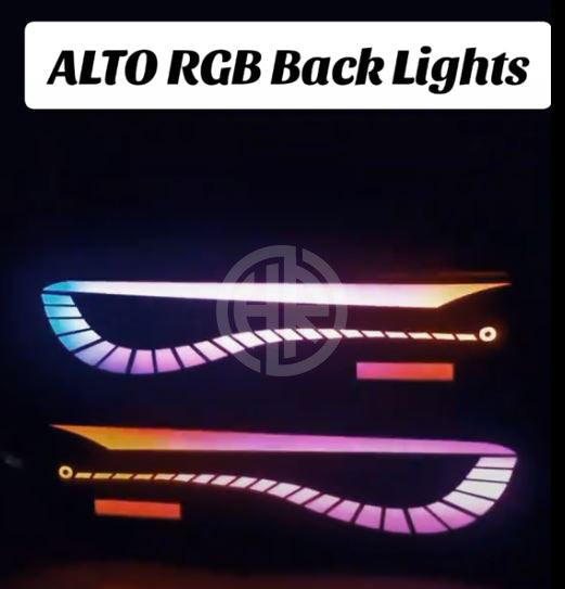 RGB Dragon Style Back Light for Suzuki Alto – Fierce LED Tail Light with Customizable Colors