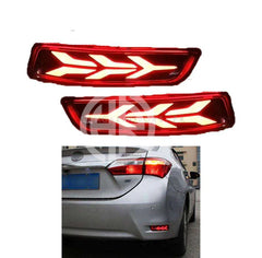 Lamborghini Style Running Brake Lamps for Toyota Corolla
