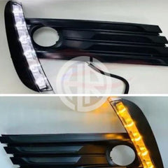 Toyota Corolla Fog Lamp LED Lights with Running DRL Cover - Premium Illumination