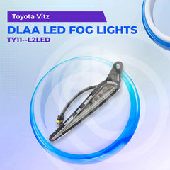 Toyota Vitz Kaier LED DRL Fog Lights TY-110 (2015-2016) – Enhanced Visibility & Style