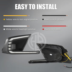 Honda Civic Fog Light DRLs V2 – 2022 Model, Premium LED Fog Lights for 11th Gen