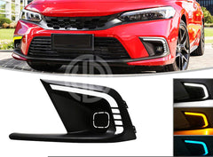 Honda Civic Fog Light DRLs V2 – 2022 Model, Premium LED Fog Lights for 11th Gen