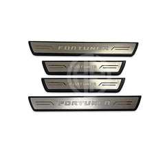 Toyota Fortuner Metal LED Sill Plates | Skuff LED Panels for Model 2016-2021