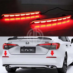 Honda Civic 2022 Rear Bumper Rear Bumpe DRLs | Enhanced Safety & Style for 2022-2023