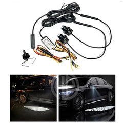 Angel Wings Mirror Projection Lights – Stylish Car Door Lights at Best in Pakistan