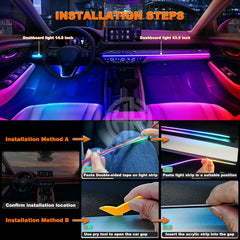 Dynamic Ambience Light For Cars