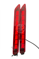 Back Bumper Light in Red Dragon Scale Style for Toyota Corolla X