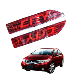 Brake Bumper Lamps with City Logo for Honda City 2009-2021