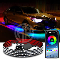 Dynamic Under Glow Lights For Cars