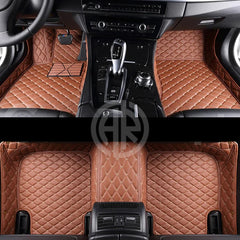 7D Floor Mat Black 3 Pcs for Toyota Corolla 2009-2014