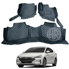 Hyundai ELANTRA 7D Floor Mats7D Floor Mats for Hyundai ELANTRA - Premium All-Weather Custom Fit Mats in Pakistan