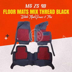 9D Floor Mats For MG ZS – Black (3 Pcs Set) for Model 2020–2022 in Pakistan