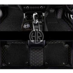 MG HS 9D Floor Mats Black 3 Pcs - Model 2020-20229D Floor Mats For MG HS – Black (3 Pcs Set) for Model 2020–2022 in Pakistan