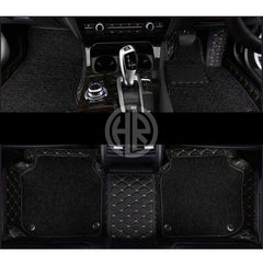 MG HS 9D Floor Mats Black 3 Pcs - Model 2020-20229D Floor Mats For MG HS – Black (3 Pcs Set) for Model 2020–2022 in Pakistan