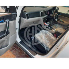 9D Floor Mats Black for KIA Sportage 2019-2021