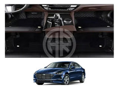 9D Floor Mats 3 Pcs for Hyundai Sonata 2021-2024